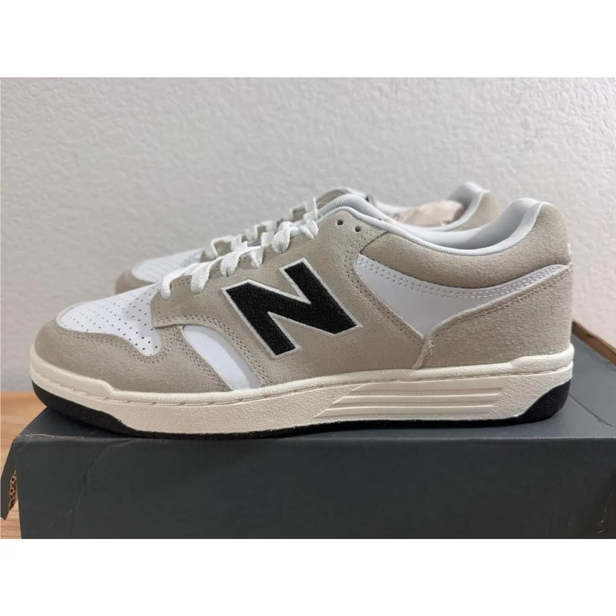 New Balance shoes - New Balance 480 - Gray, White, Black 2