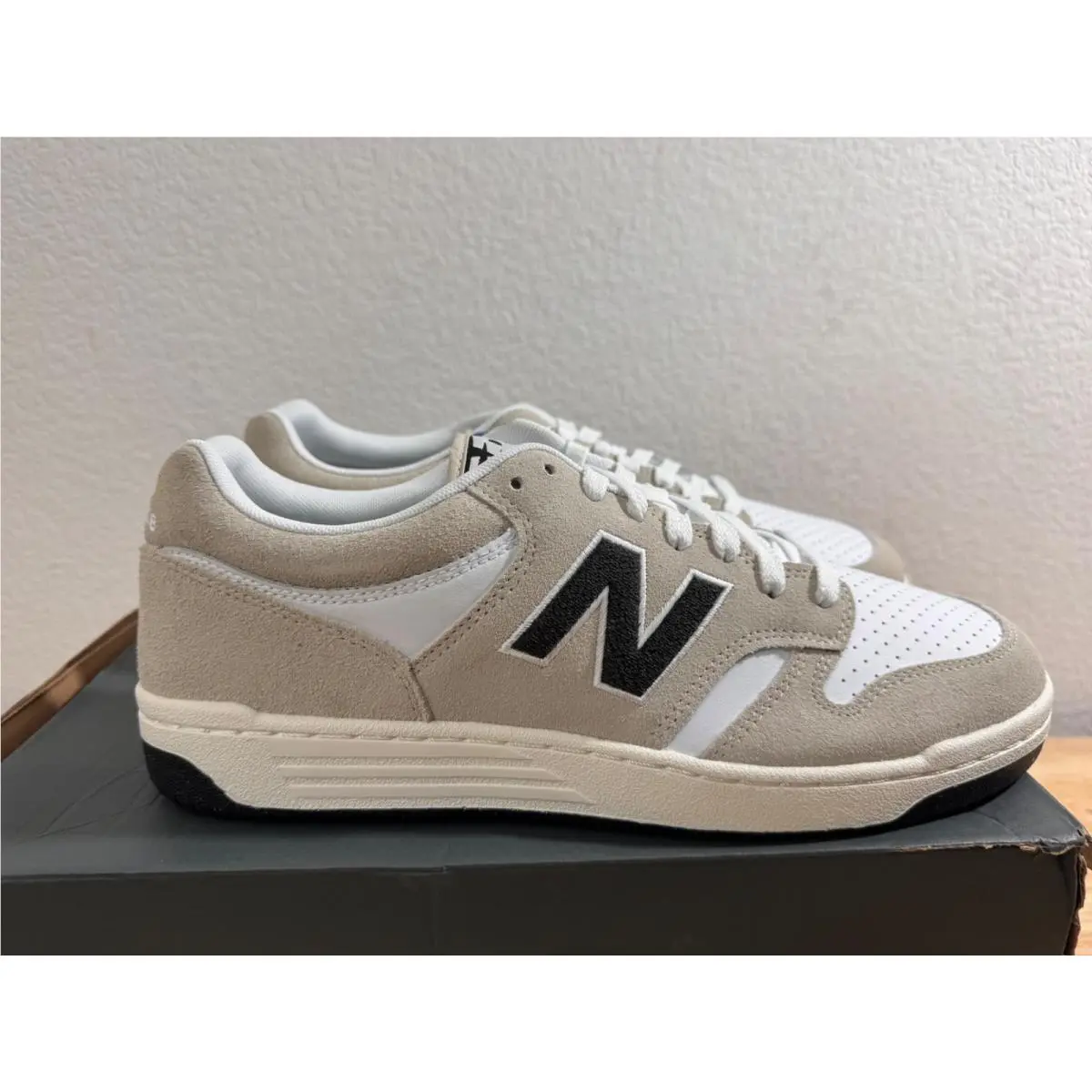 New Balance shoes - New Balance 480 - Gray, White, Black 4