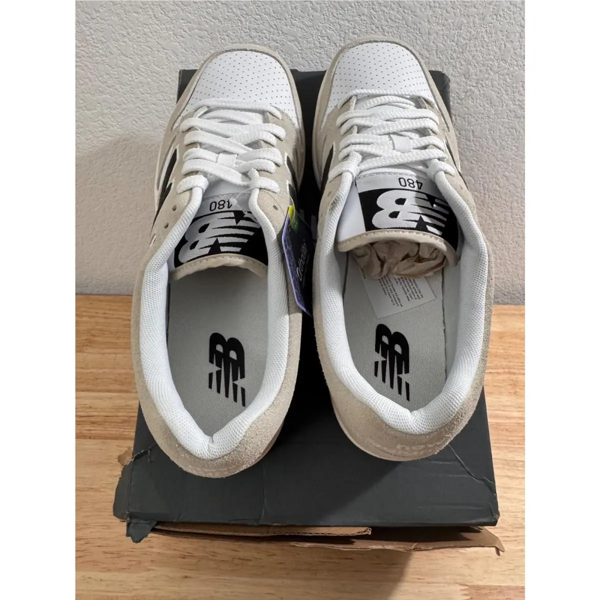 New Balance shoes - New Balance 480 - Gray, White, Black 5