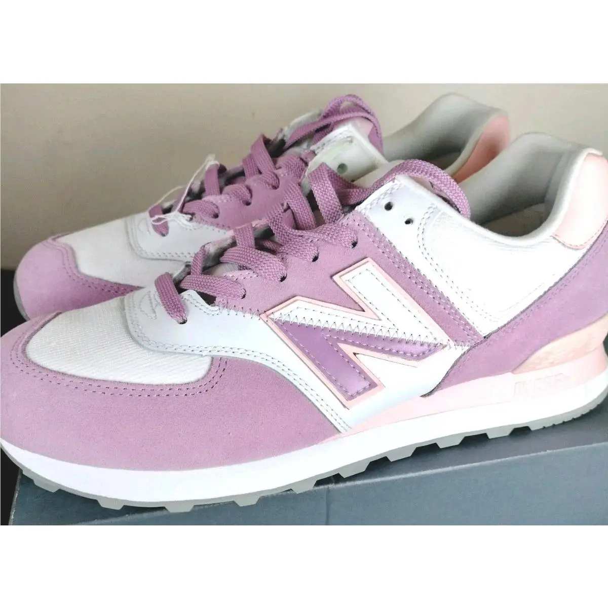 New Balance shoes - New Balance 574 - WL574NHC - pink/purple 2