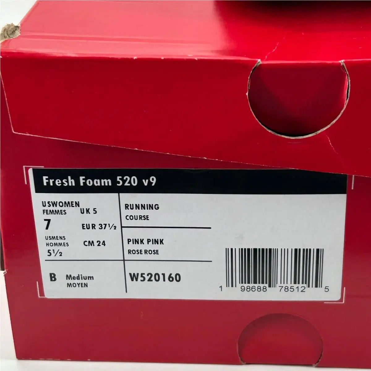 New Balance shoes - New Balance Fresh Foam 520 v9 - Pink 1