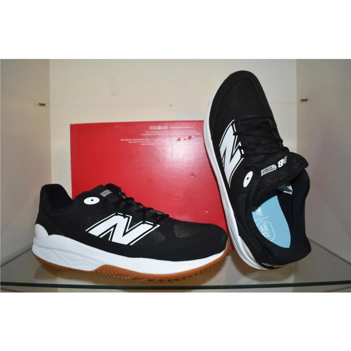New Balance shoes - New Balance Men`s Fresh Foam Velo V4 Turf Trainer - T3000BK7 - Black (UPC: 197966420260) 0