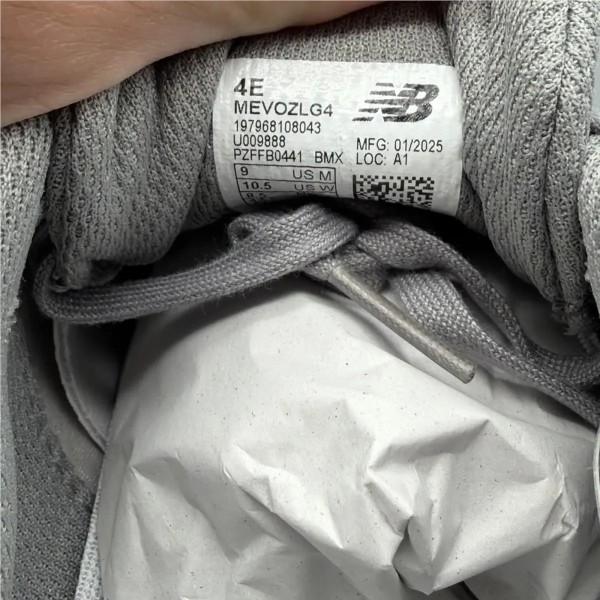 New Balance shoes - New Balance Fresh Foam X EVOZ v4 - MEV0ZLG4 - Gray (UPC: 0197968108043) 11