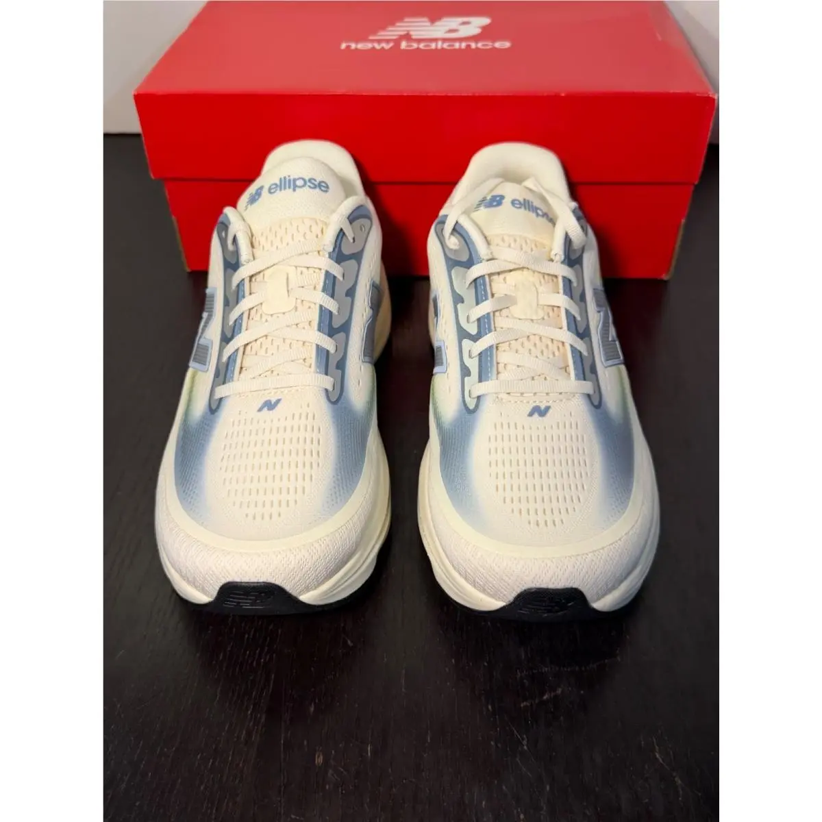New Balance shoes - Cream, Blue, Yellow 2