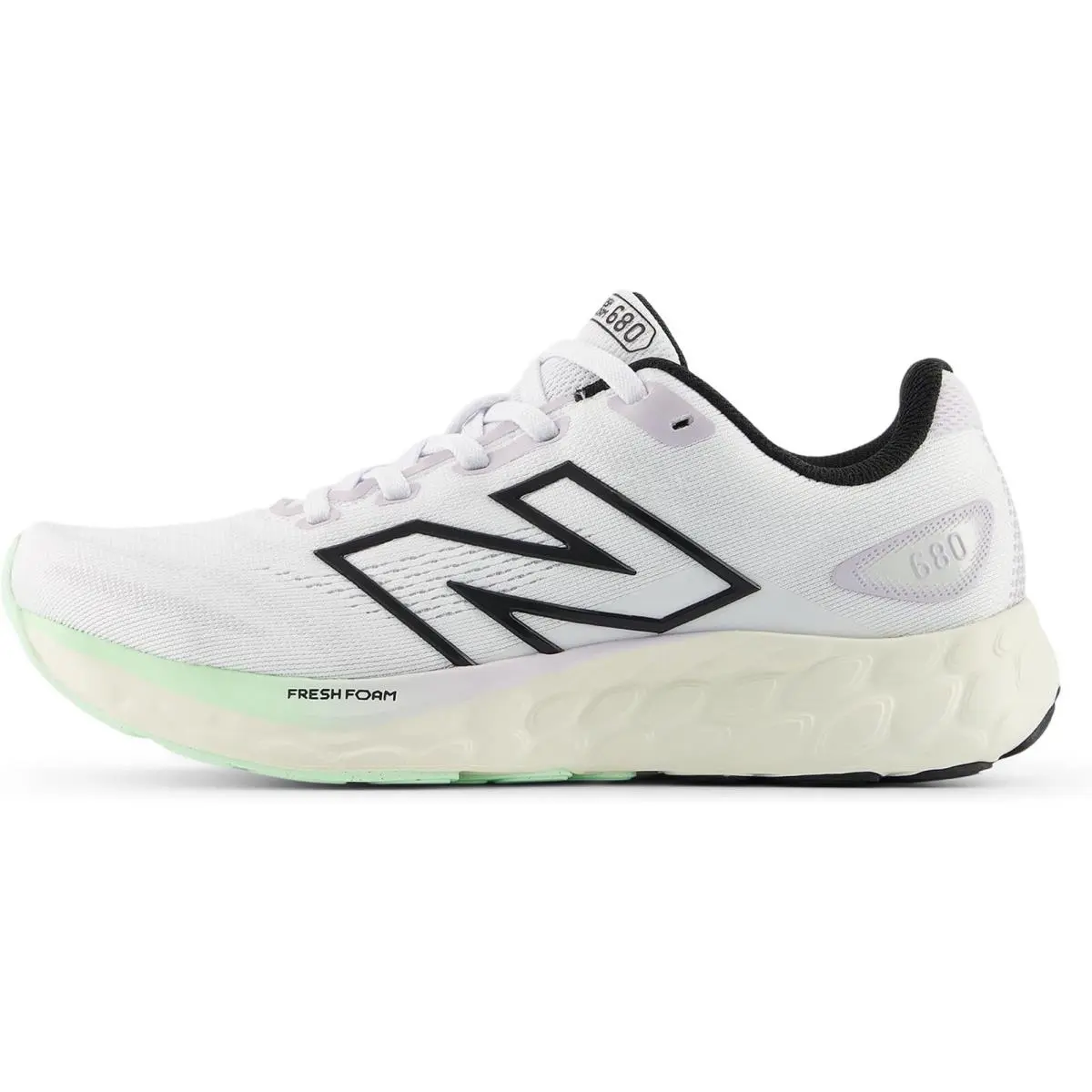 New Balance shoes - New Balance Fresh Foam 680 - White/Grey Matter/Taro (UPC: 0198686425351) 0
