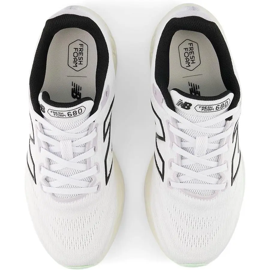 New Balance shoes - New Balance Fresh Foam 680 - White/Grey Matter/Taro (UPC: 0198686425351) 2