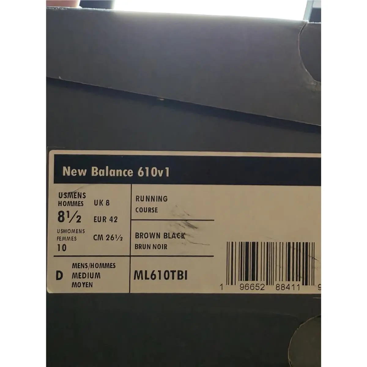New Balance shoes - New Balance 610 - ML610TBI - Brown 8