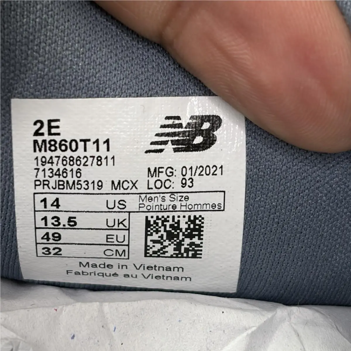 New Balance shoes - New Balance Fresh Foam 860v11 - M860T11 - Gray 4