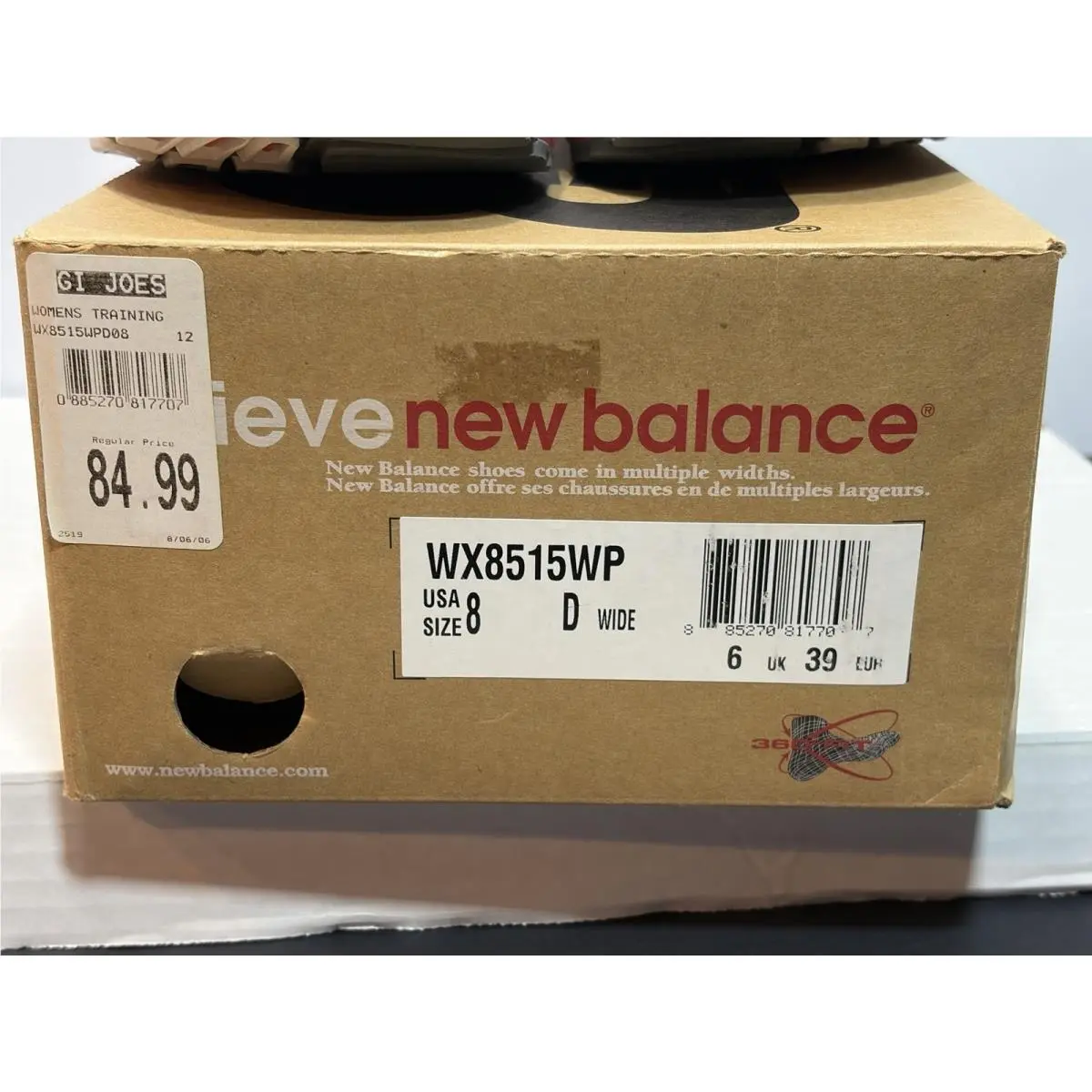 New Balance shoes - New Balance ZIP 8515 - ZIP - WX8515WP - Pink (UPC: 0885270817707) 0