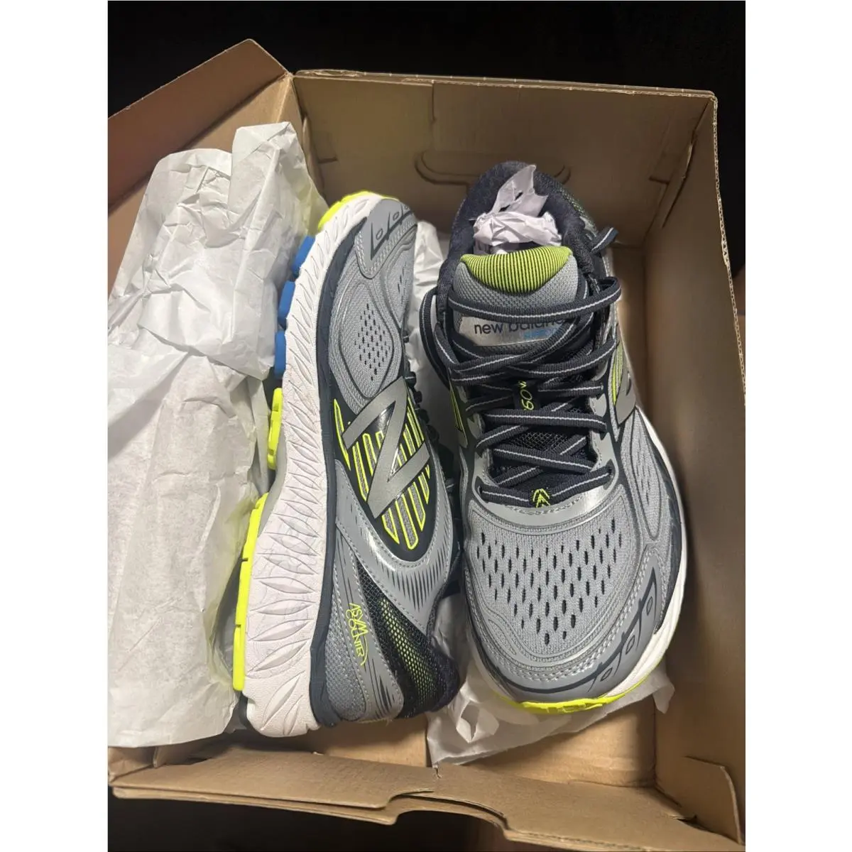New Balance shoes - New Balance 860 V7 M860 M860GY7 - M860GY7 - Grey/Yellow (UPC: 190325279707) 0