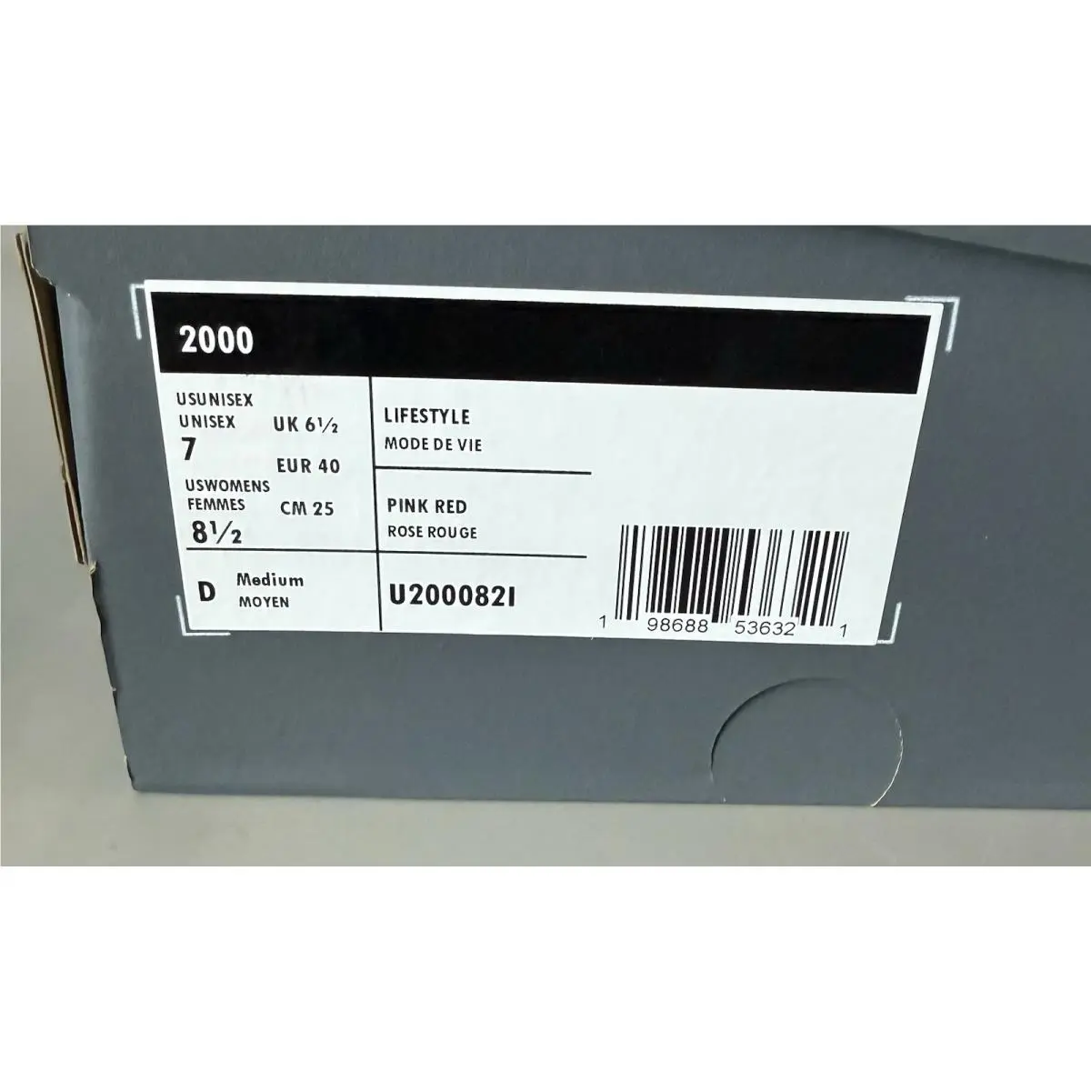 New Balance shoes - New Balance 2000 - Pink Red (UPC: 0198688536314) 9