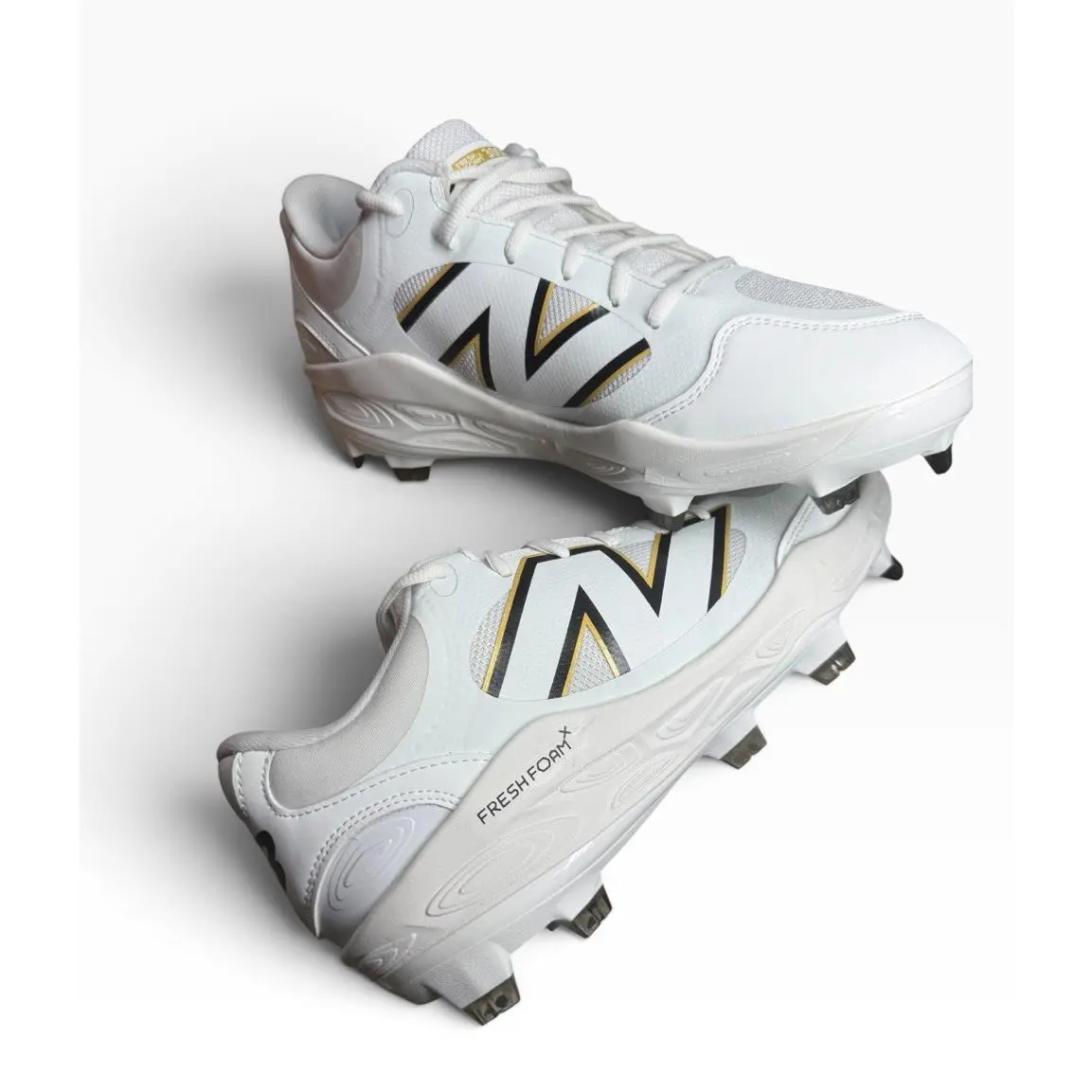 New Balance shoes - Fresh Foam X 3000v7 - Fresh Foam - PL3000W7 - White/Black/Gold (UPC: 197966048549) 3