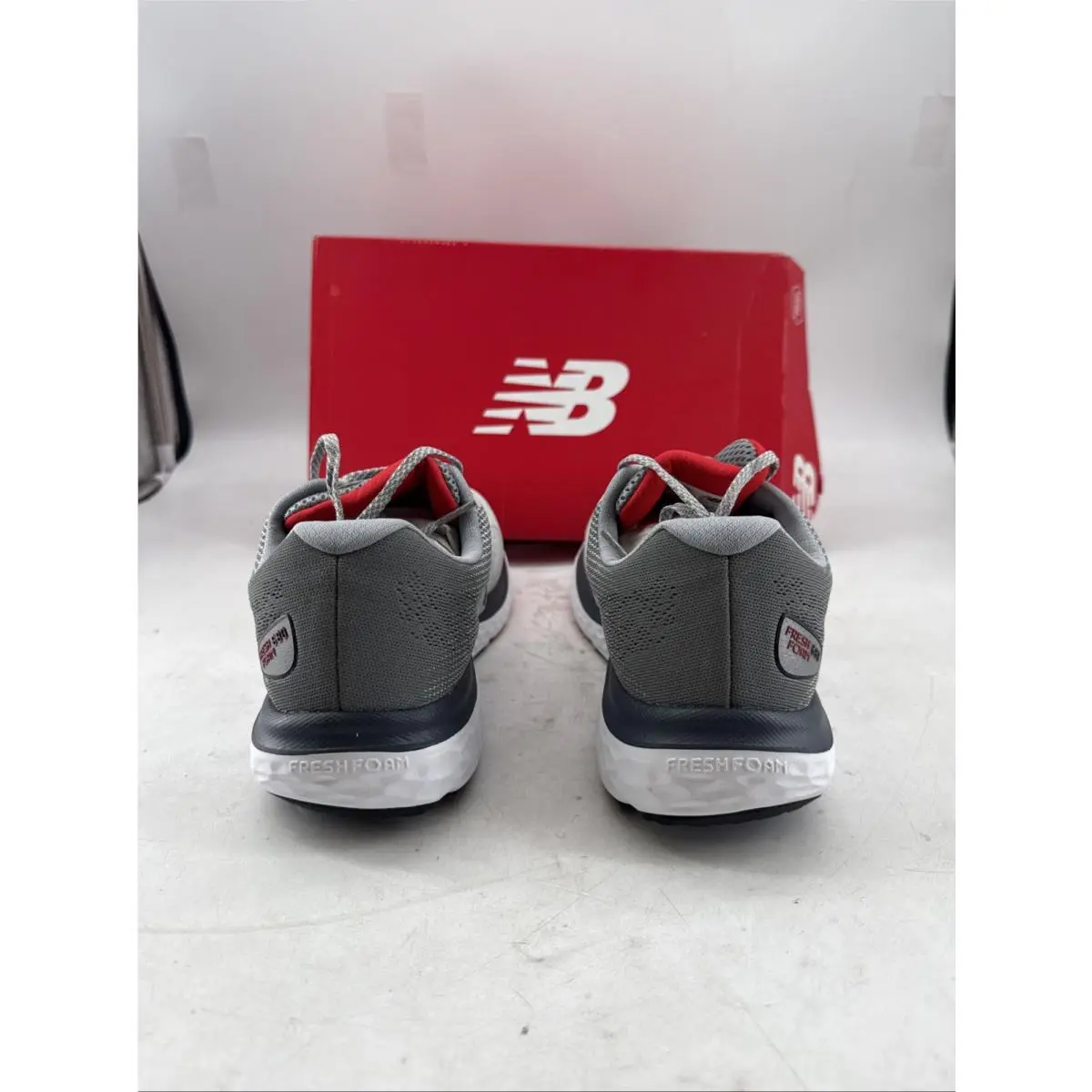 New Balance shoes - New Balance 680 - M680LG7 - GREY / GHOST PEPPER / BLACK 1