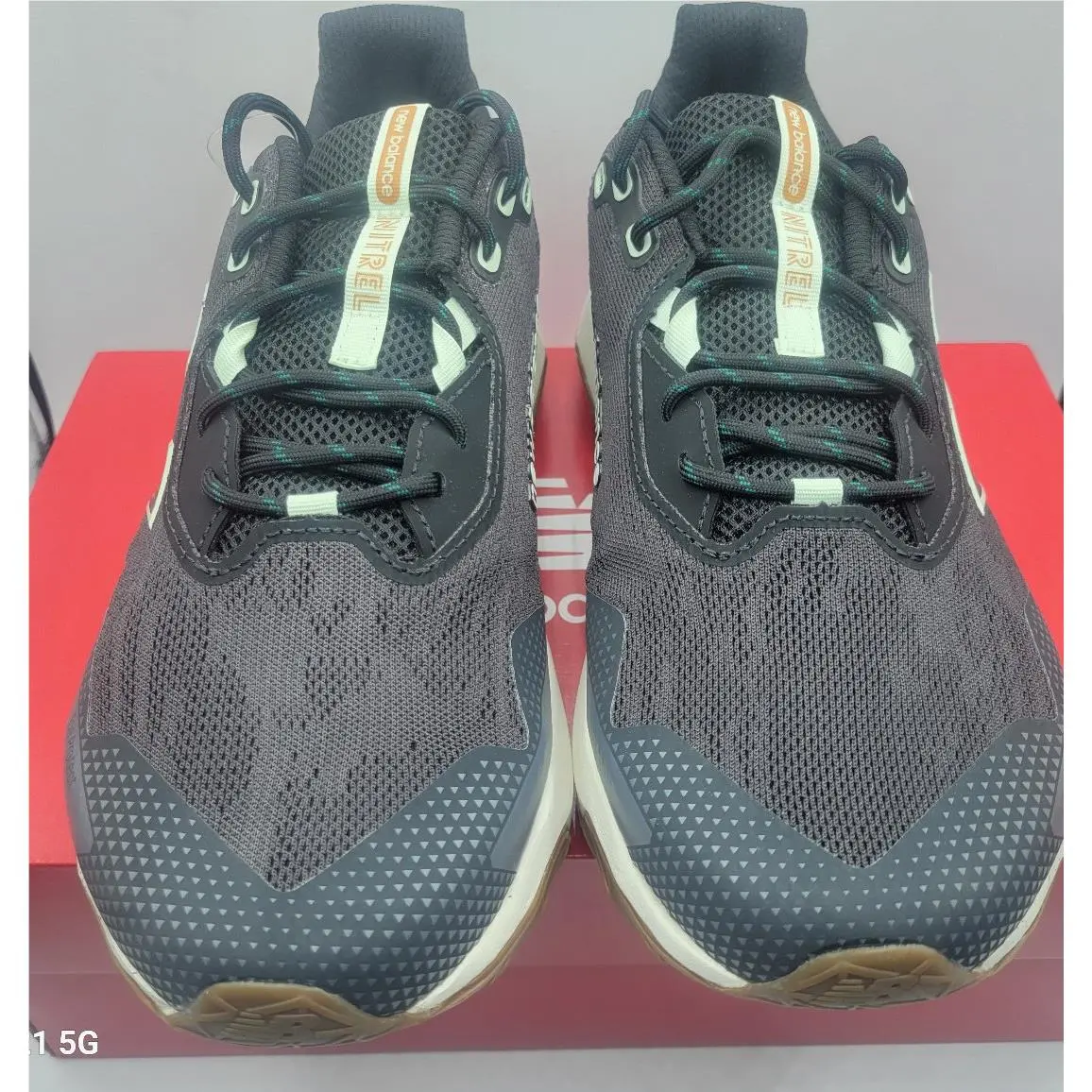 New Balance shoes - DYNASOFT NITREL V6 - DYNASOFT NITREL - BLACK/GREEN 1