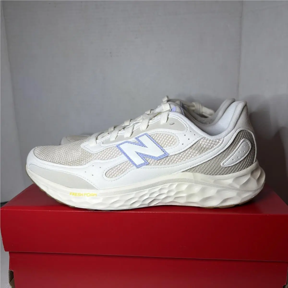 New Balance shoes - New Balance Fresh Foam Arishi - White Grey (UPC: 0198688774242) 10