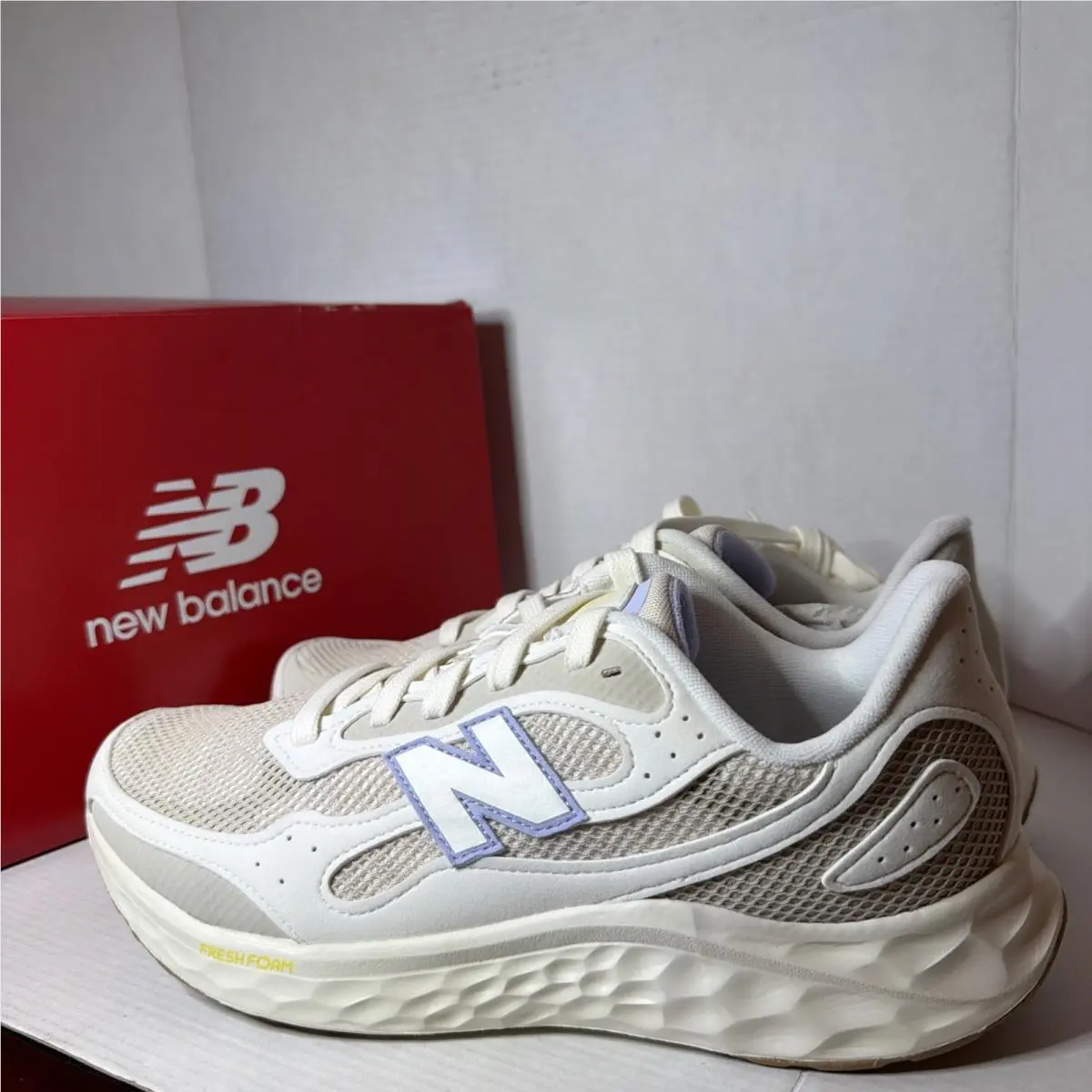 New Balance shoes - New Balance Fresh Foam Arishi - White Grey (UPC: 0198688774242) 11