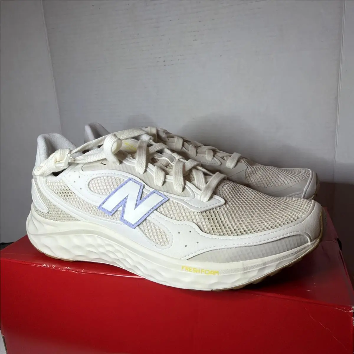 New Balance shoes - New Balance Fresh Foam Arishi - White Grey (UPC: 0198688774242) 5