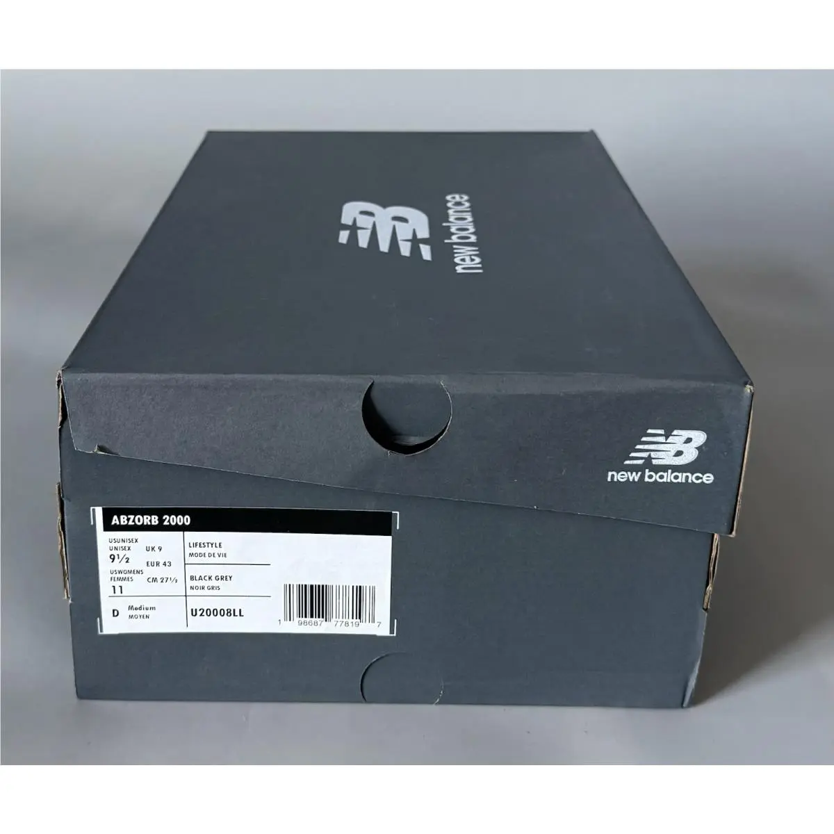 New Balance shoes - New Balance 2000 - Black Grey (UPC: 0198687778180) 8
