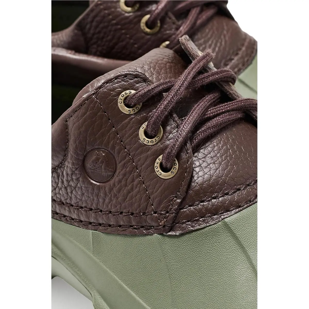 Crocs shoes - Army Green/Espresso 4