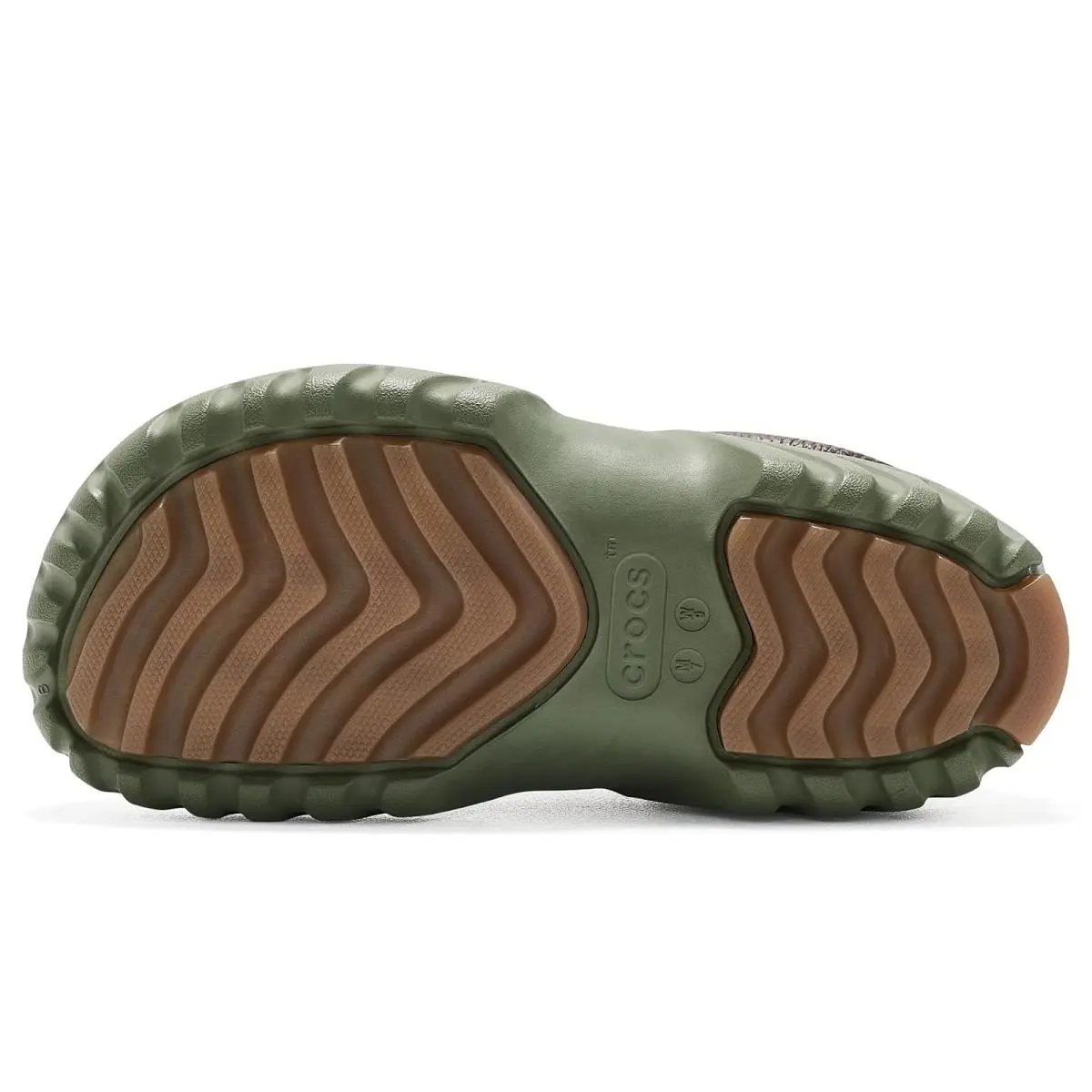 Crocs shoes - Army Green/Espresso 10