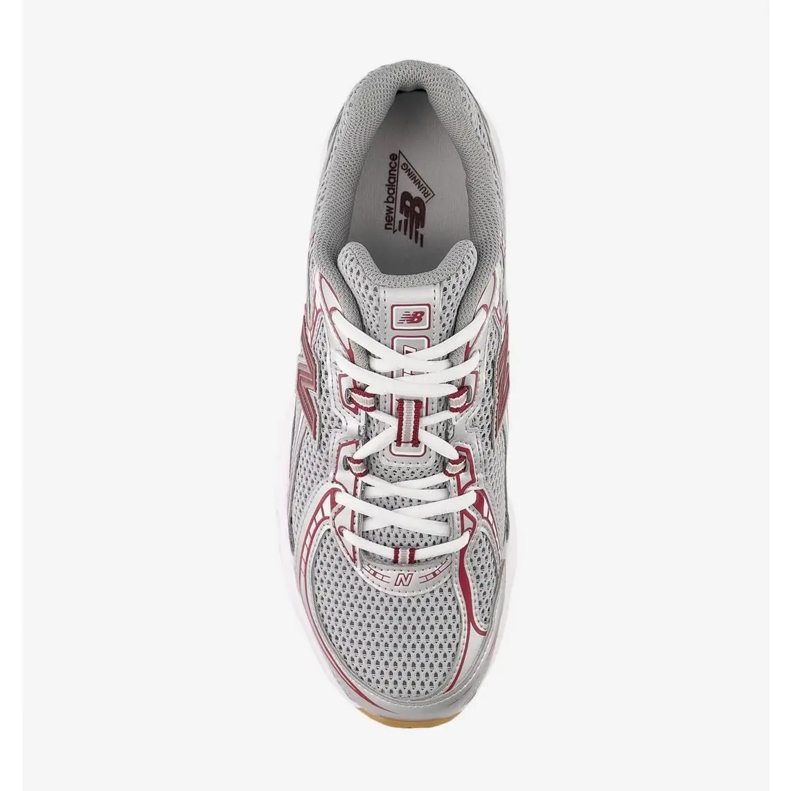 New Balance shoes - New Balance 740 - WR740SO - Silver, Burgundy 2