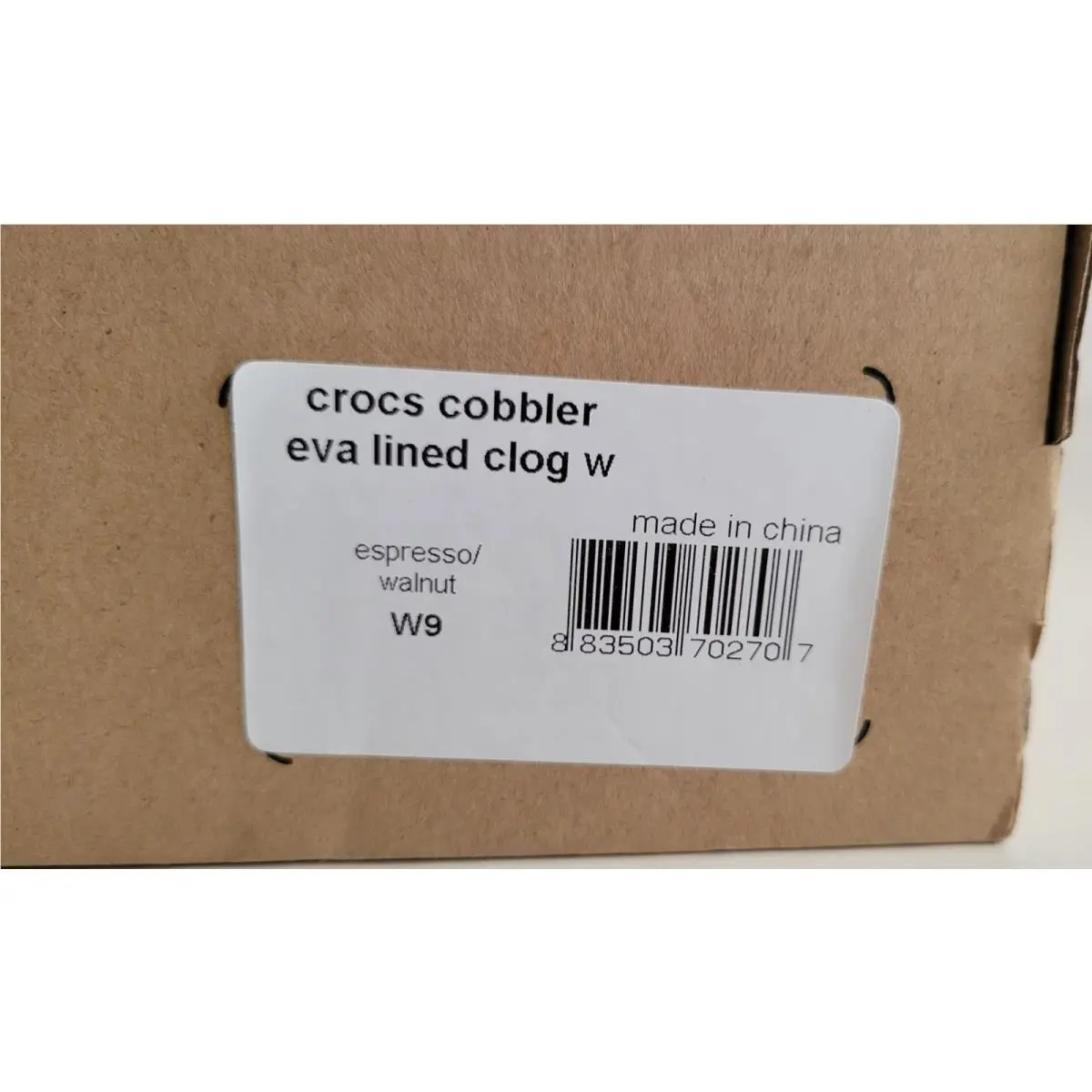 Crocs shoes - CROCS Cobbler - Cobbler - 50004-00243 - Brown 10