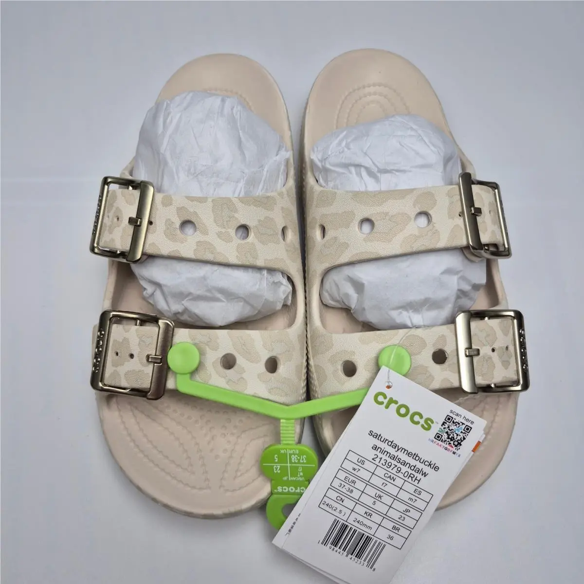 Crocs shoes - 213979-0RH - 213979-0RH - Beige (UPC: 198445452338) 4