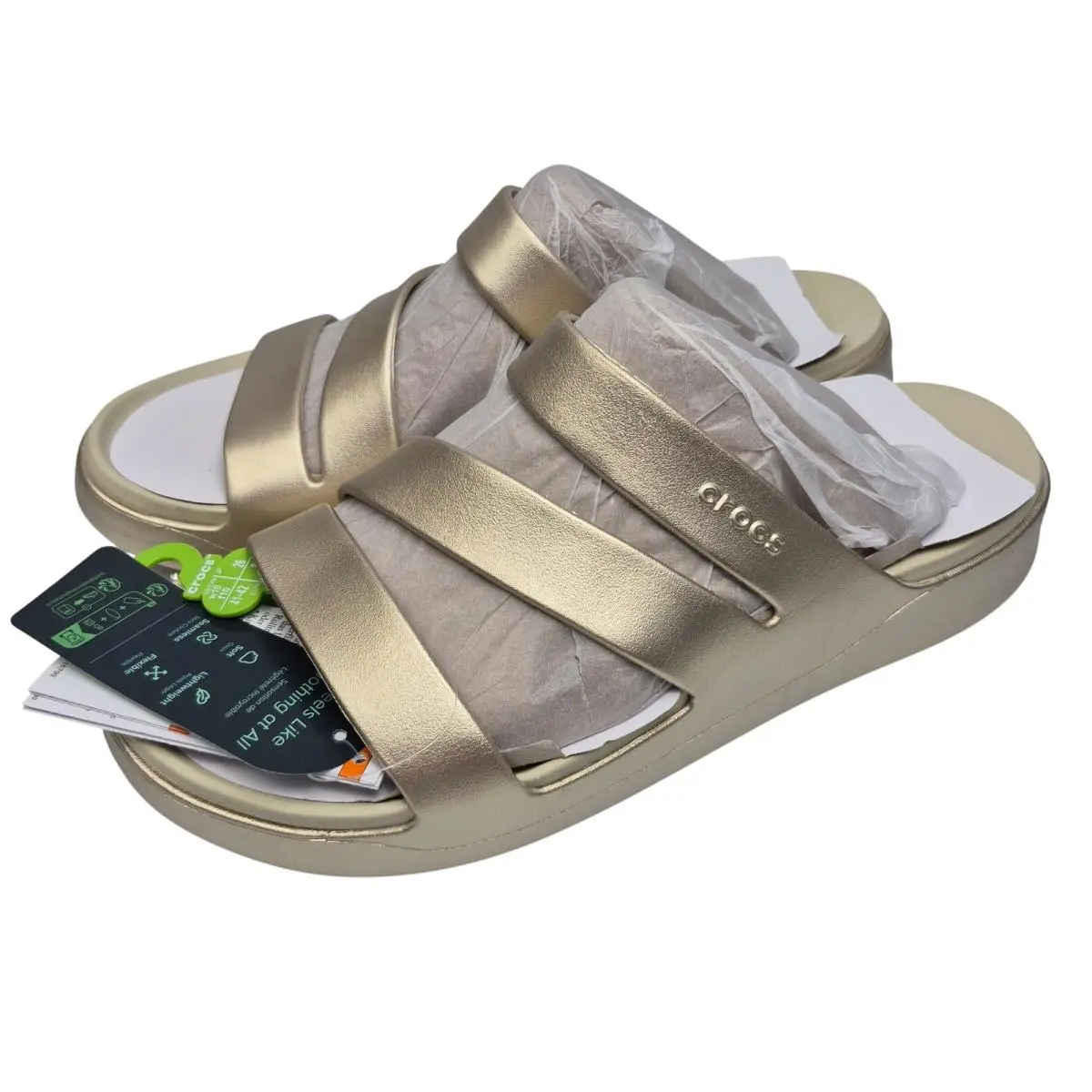Crocs shoes - 211659-9JU - 211659-9JU - Gold (UPC: 198445280429) 0