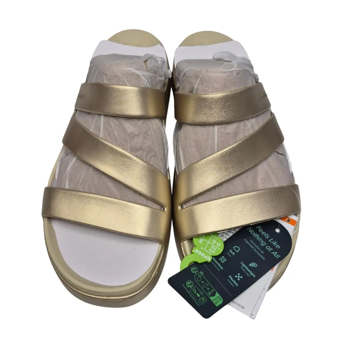 Crocs shoes - 211659-9JU - 211659-9JU - Gold (UPC: 198445280429) 3