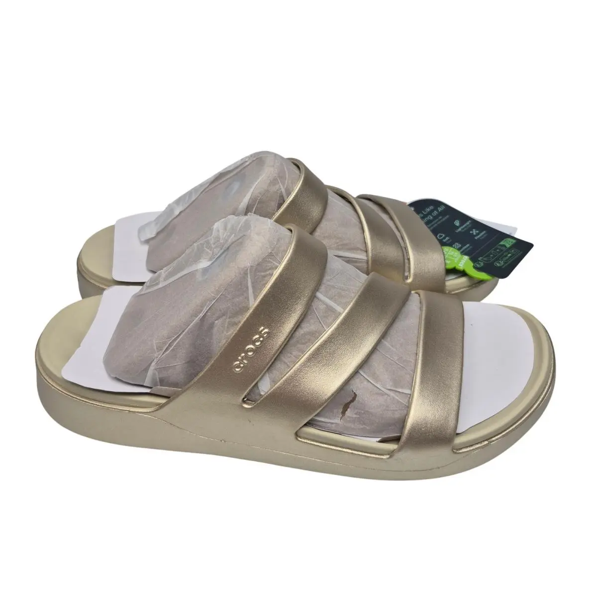 Crocs shoes - 211659-9JU - 211659-9JU - Gold (UPC: 198445280429) 4