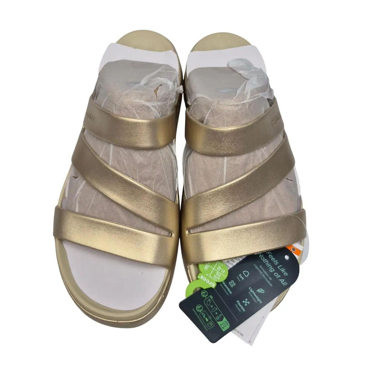 Crocs shoes - 211659-9JU - 211659-9JU - Gold (UPC: 198445280429) 5