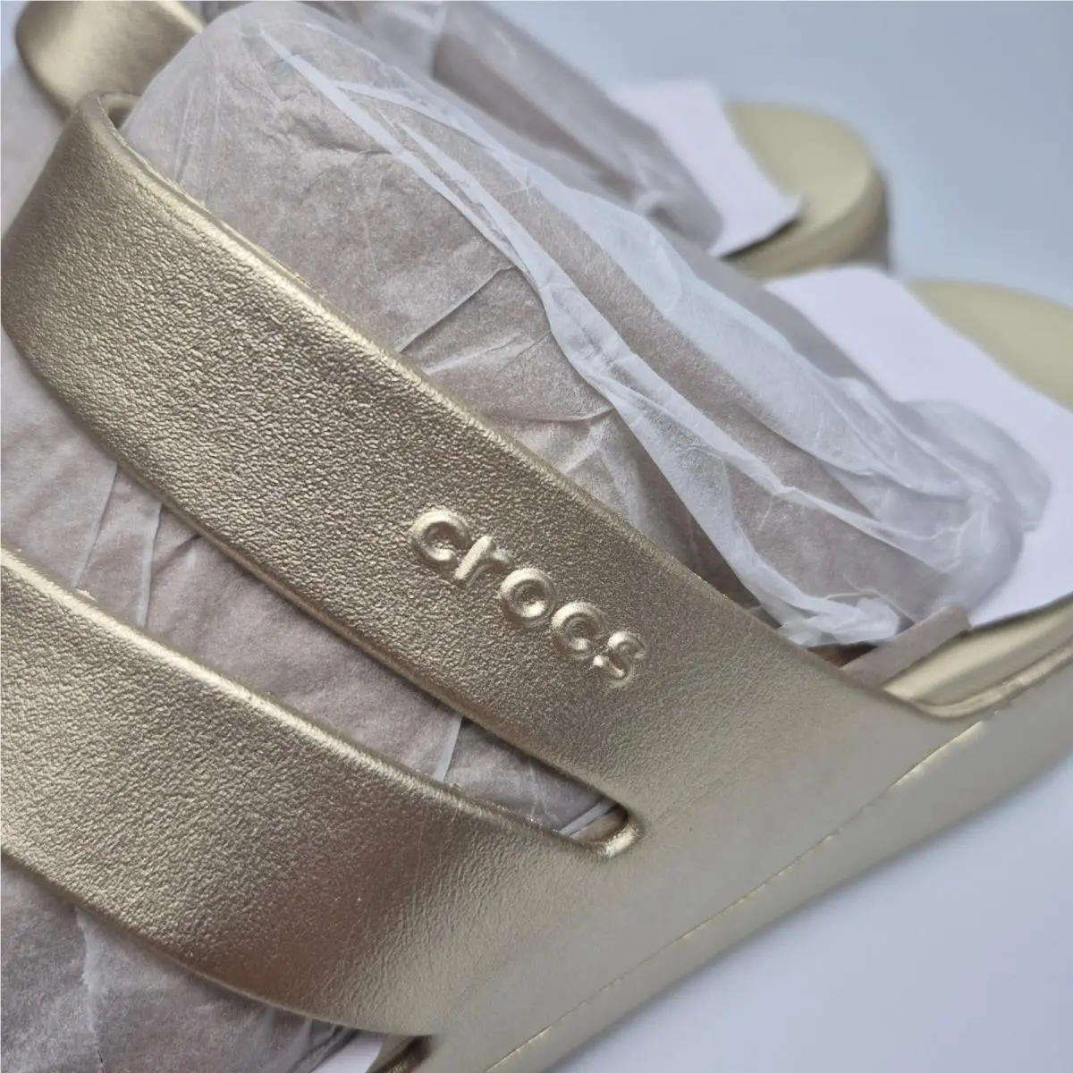 Crocs shoes - 211659-9JU - 211659-9JU - Gold (UPC: 198445280429) 2