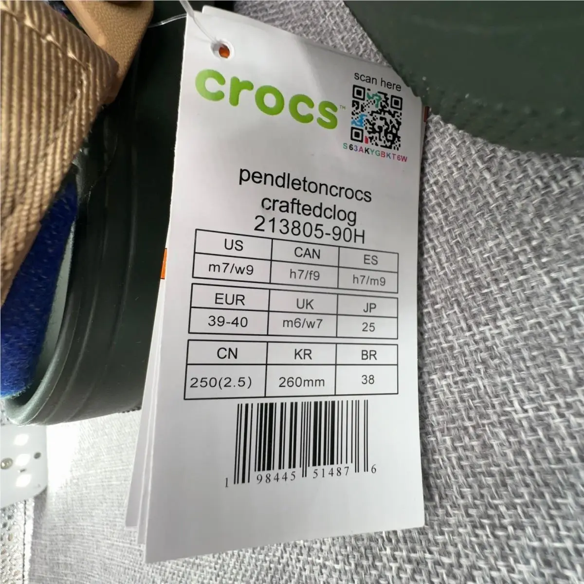 Crocs shoes - Pendleton Crafted Clog - Pendleton Crafted Clog - Multicolor 5