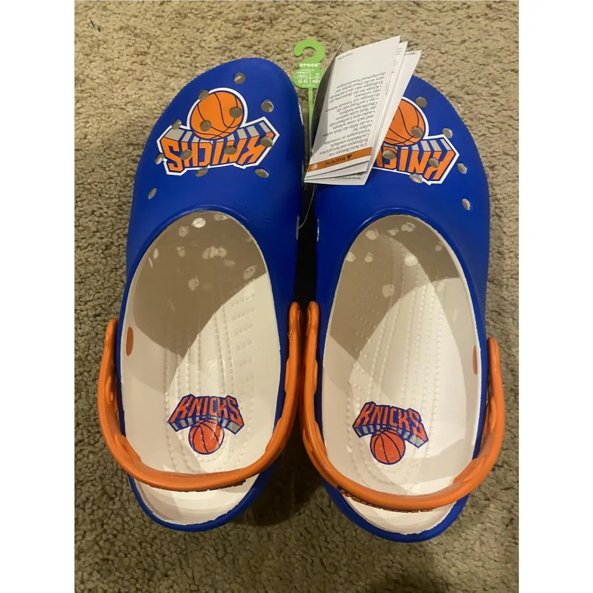 Crocs shoes - Crocs NBA New York Knicks - 208862-100 - Blue (UPC: 196265420261) 0