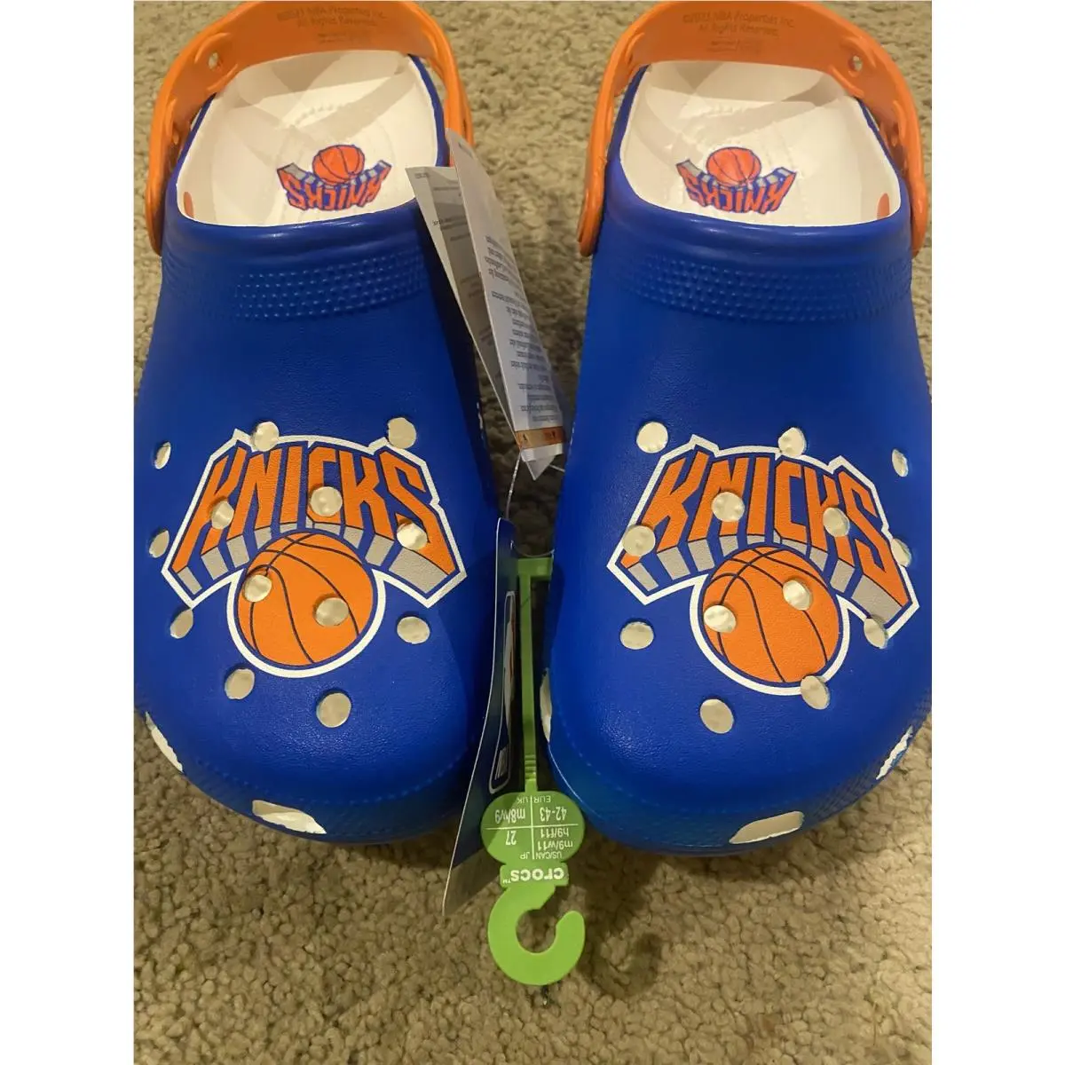 Crocs shoes - Crocs NBA New York Knicks - 208862-100 - Blue (UPC: 196265420261) 1