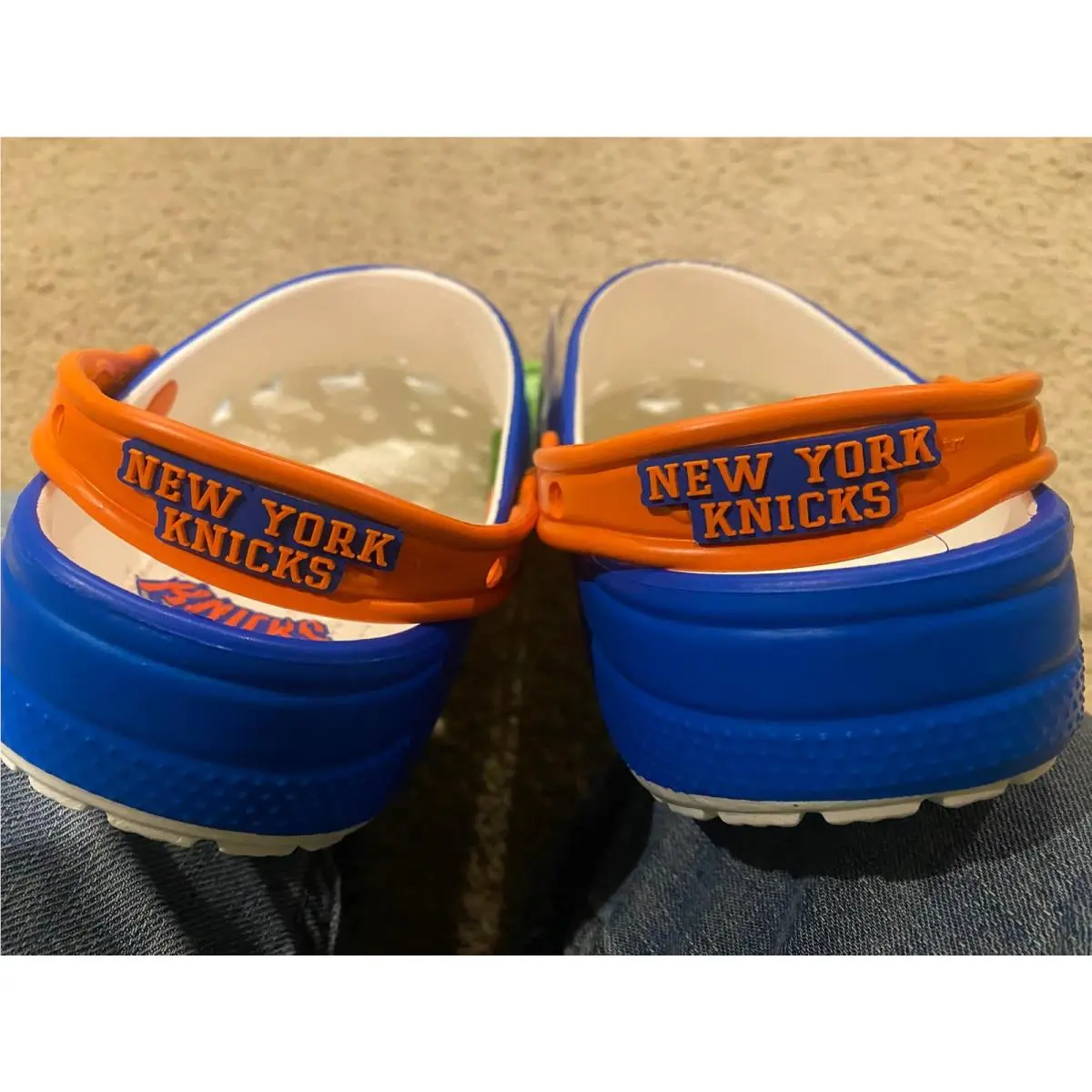 Crocs shoes - Crocs NBA New York Knicks - 208862-100 - Blue (UPC: 196265420261) 4