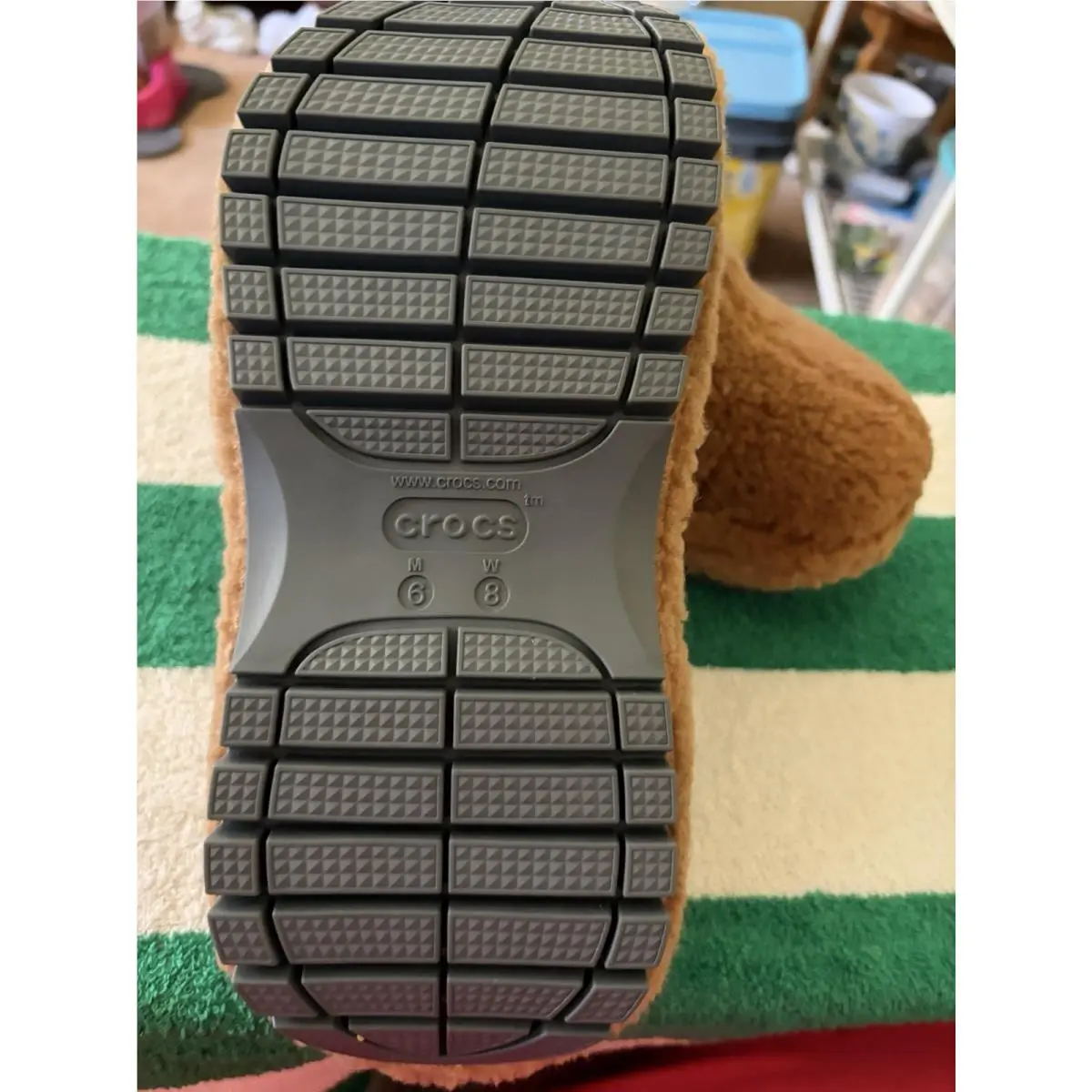 Crocs shoes - Crocs x Lil Nas X Mega Crush Clog - 209508-088 - Brown 2