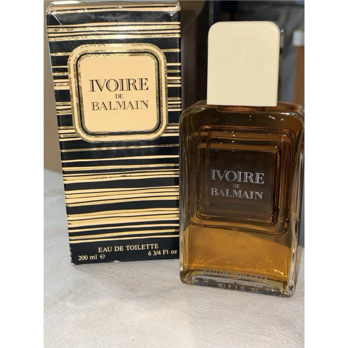 Vintage Rare Ivoire DE Balmain France Eau DE Toilette Splash 6. 75 oz 2625