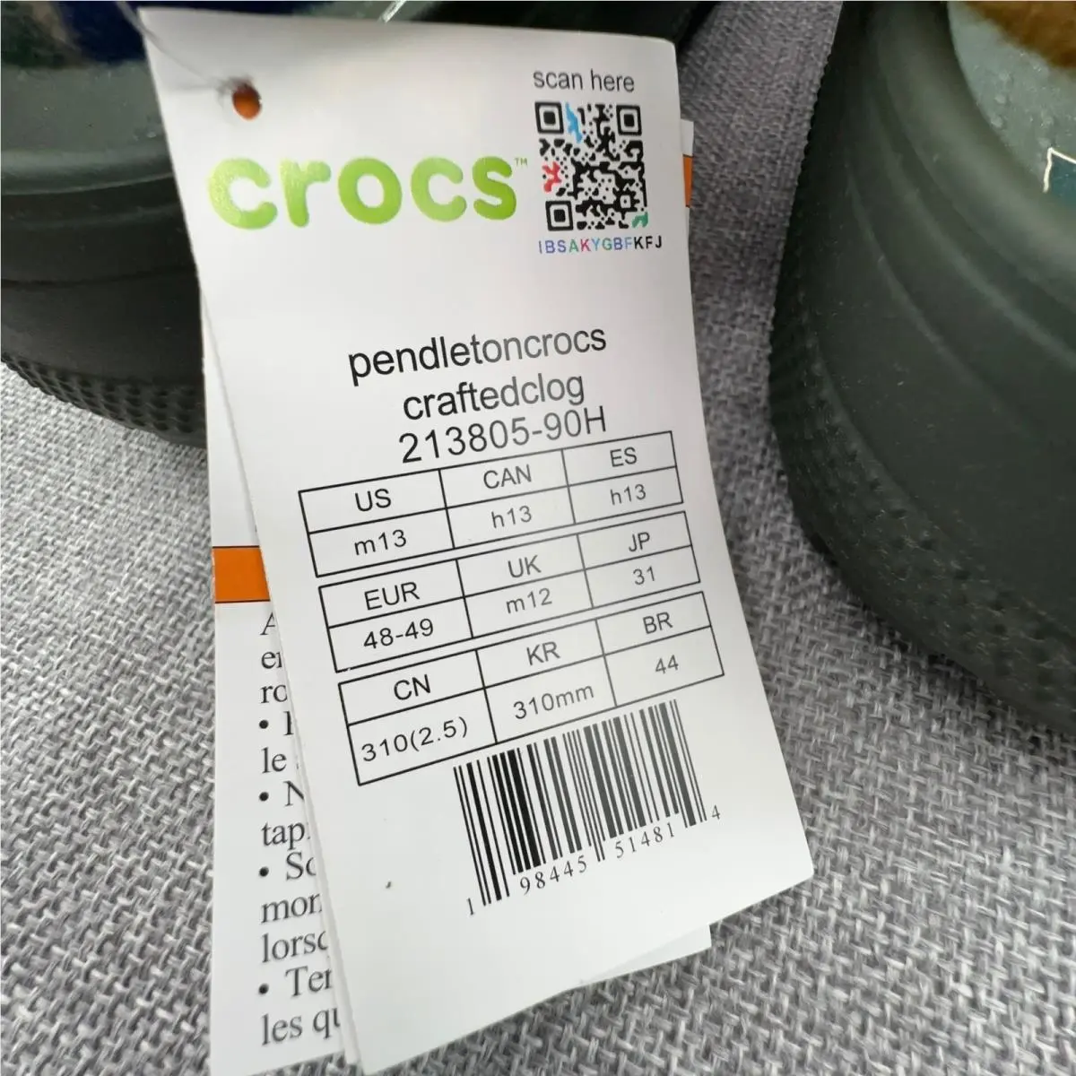 Crocs shoes - Crafted Clog - Crafted Clog - Multicolor 5