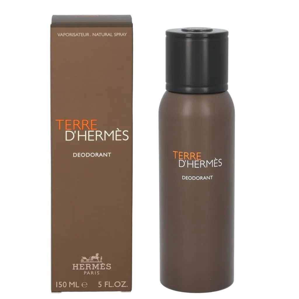 Terre D`  By  For Men. Deodorant Natural Spray 5.0 Oz / 150 Ml by Hermes