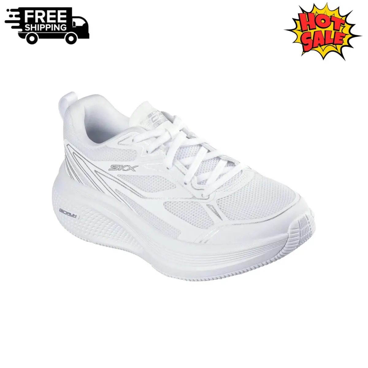 Skechers shoes - Black Synthetic/Purple Trim 15