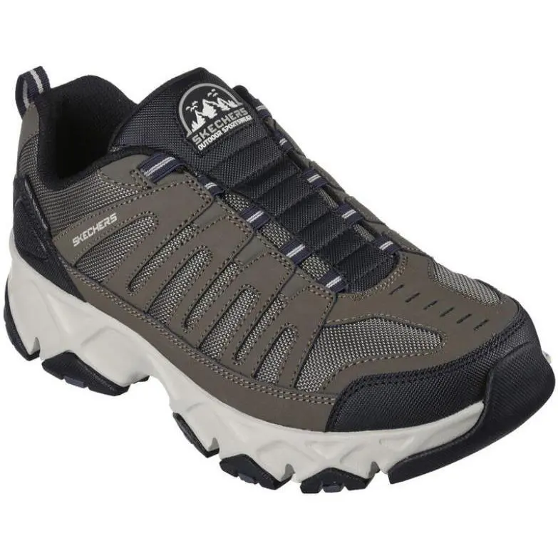 Skechers Mens Crossbar-cedar Relaxed Fit Leather Hiking Shoe 11.5 Med 237345