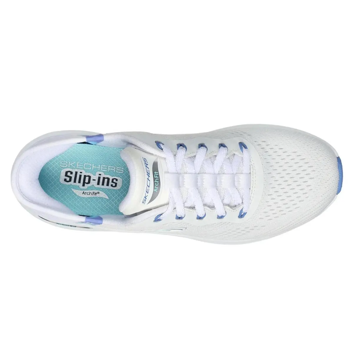 Skechers shoes - White/Blue 3