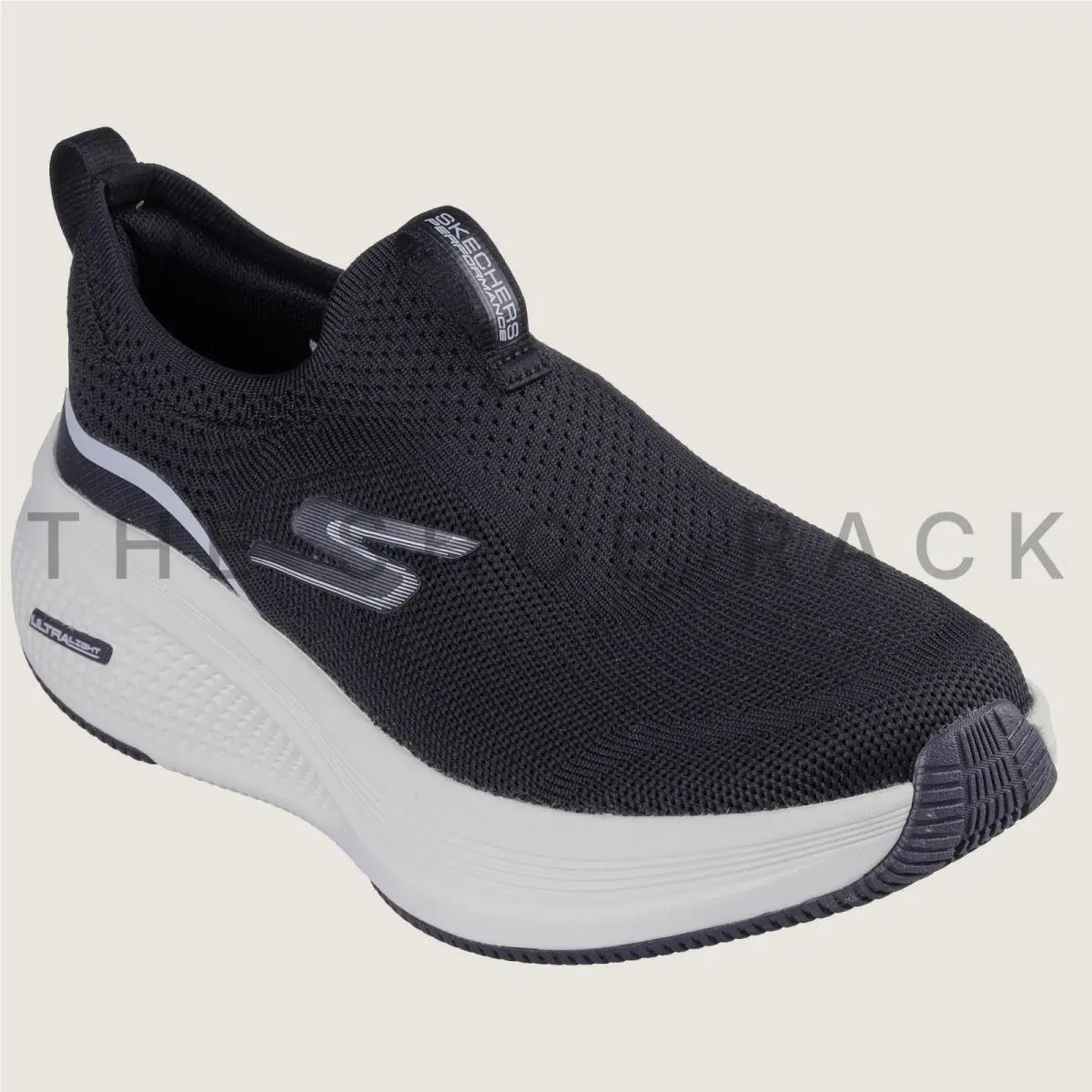 Skechers shoes - Skechers GO RUN Elevate 2.0 - Cadena - 129010W-BKGY - Black 5