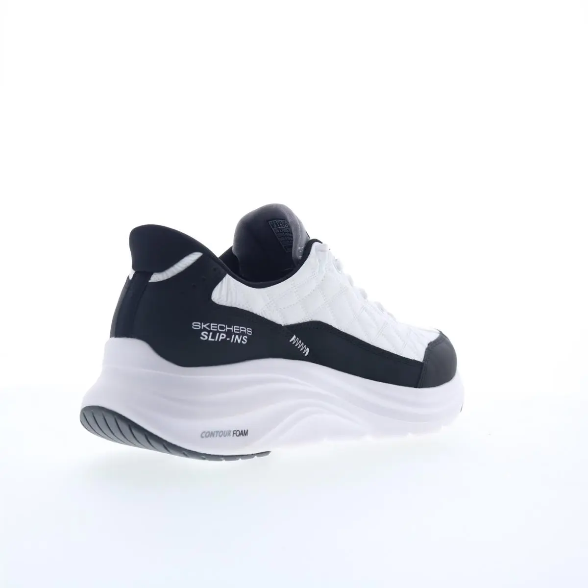 Skechers shoes - Skechers Slip-ins: Contour Foam - Cozy Fit - 232619-WBK - White 6