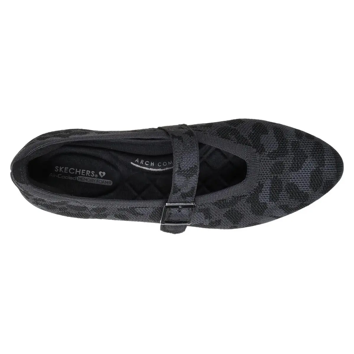Skechers shoes - Black/Grey Camo Print 3