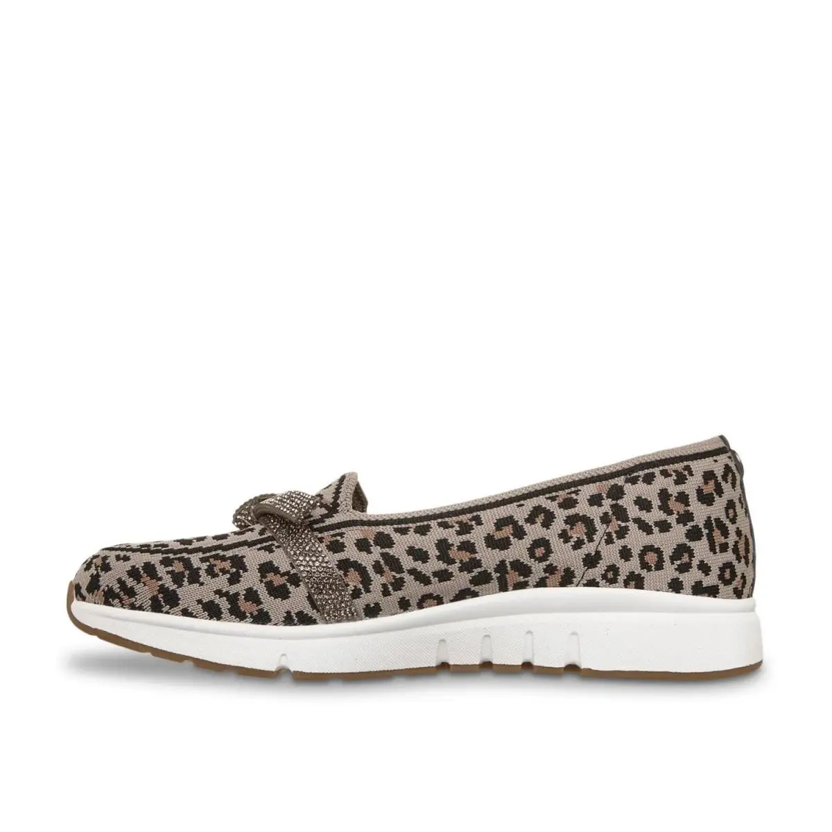 Skechers shoes - Black/Brown Leopard Print 1