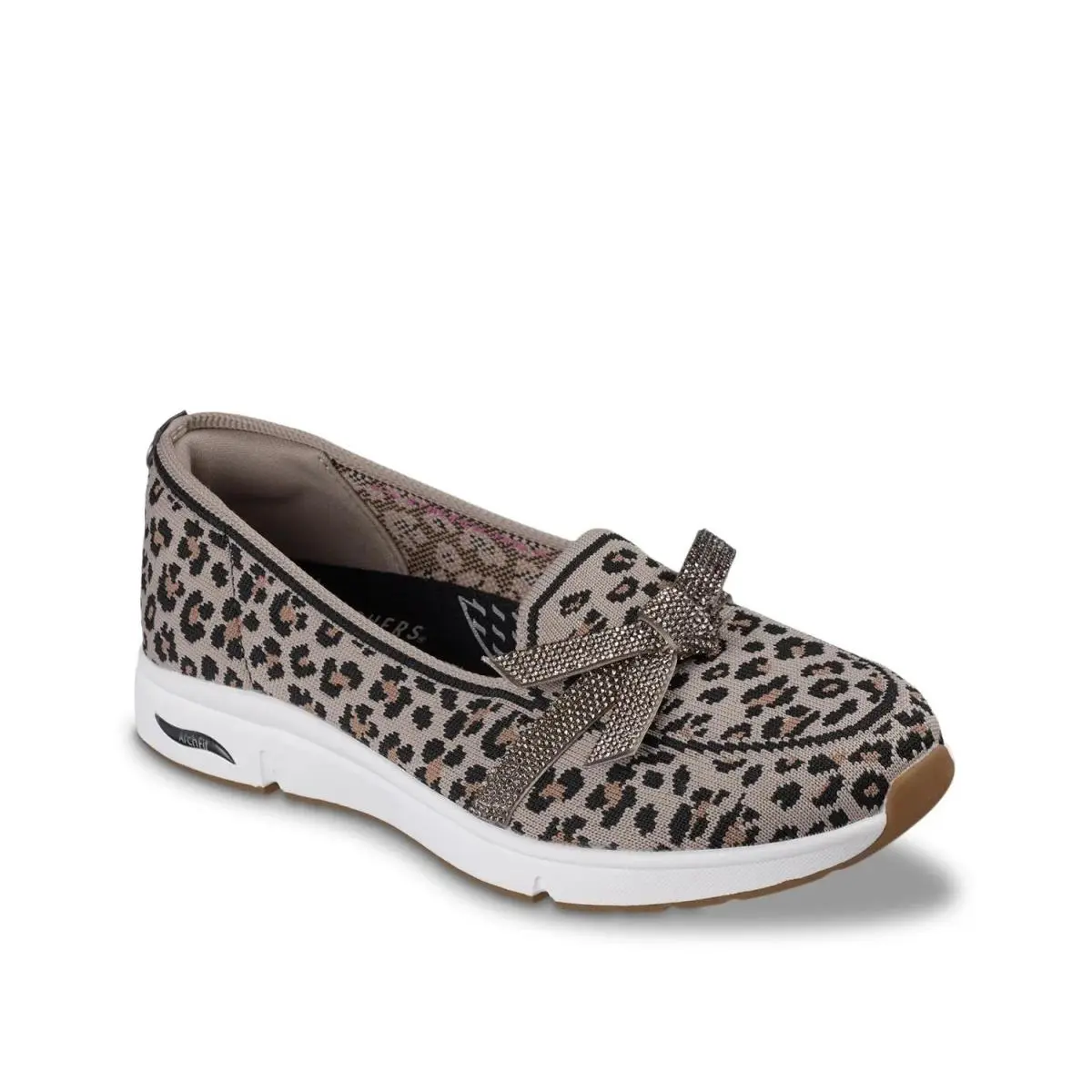 Skechers shoes - Black/Brown Leopard Print 5