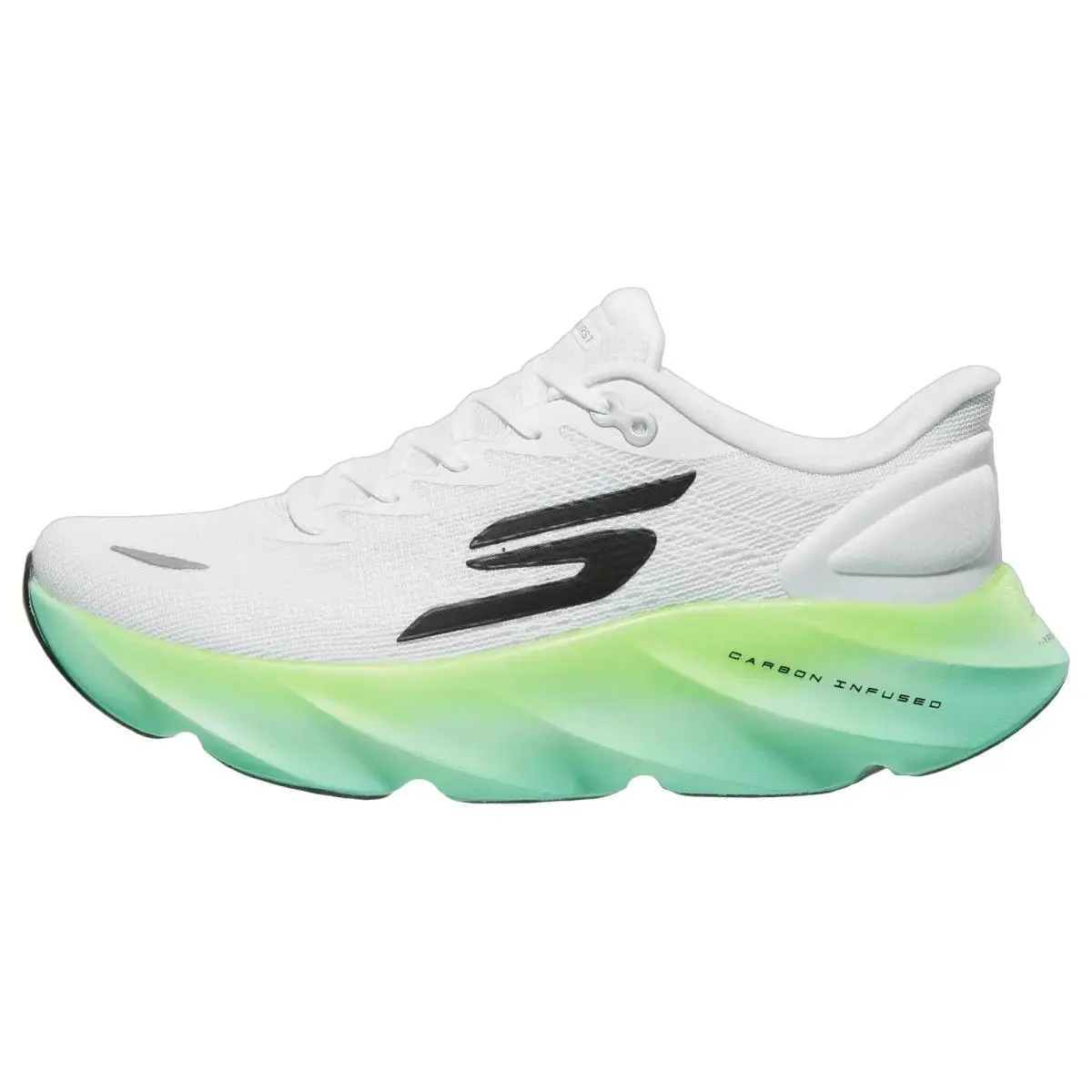 Skechers Aero Burst Trainer Womens White Lime Size 7-10 172210-WLM