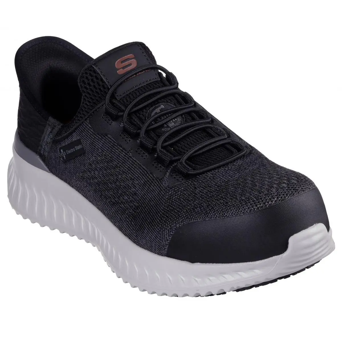 Skechers shoes - BLACK/GREY 8